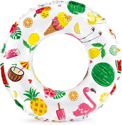 INTEX Lively Rrint Swim Ring 51 cm 3-6 years (Fruit)