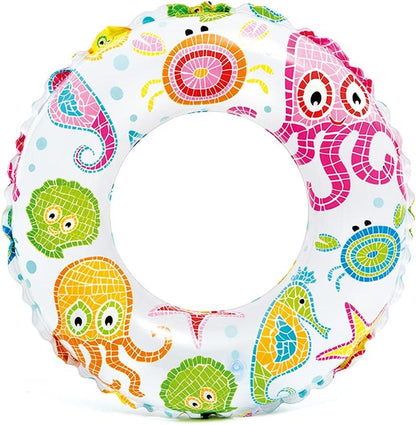 INTEX Lively Rrint Swim Ring 51 cm 3-6 years (Octopus)
