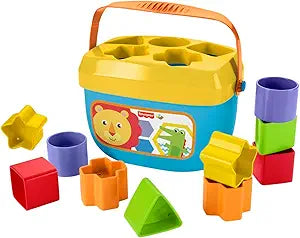 BABIES FIRST BLOCKS مكعبات مجموعة أولى لتعلم الأشكال والألوان للأطفال