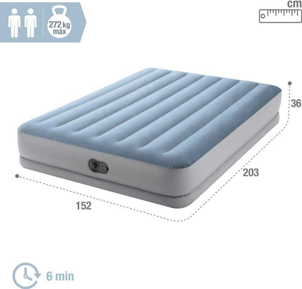 QUEEN DURA-BEAM COMFORT AIRBED W/FASTFILL USB PUMP 1.52mx2.03mx36cm