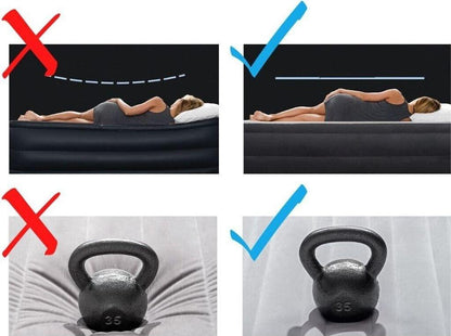 QUEEN DURA-BEAM COMFORT AIRBED W/FASTFILL USB PUMP 1.52mx2.03mx36cm