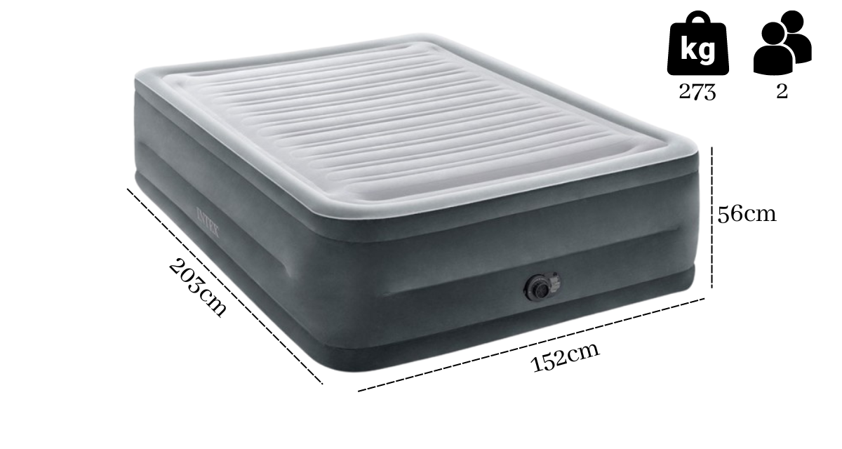 Air Bed 1.52mx2.03mx56cm