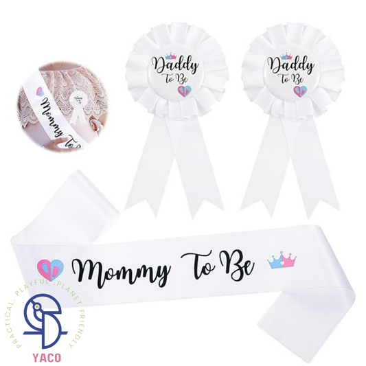 Mom To Be Sash & Badge