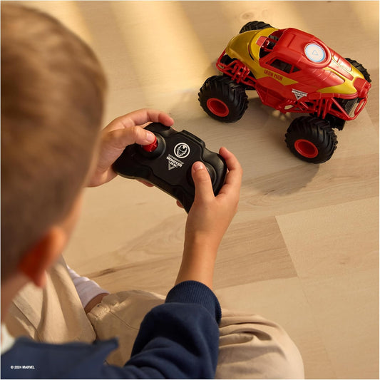 Spin Master Monster Jam Marvel Iron Man Rc Monster Truck