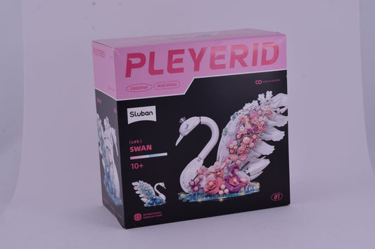 Sluban Building Blocks - Pleyerid-Swans (with Lighting) 932pcs