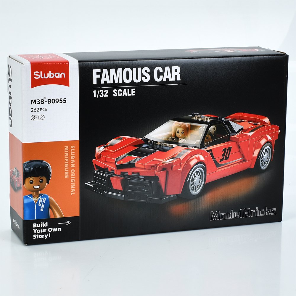 Sluban Building Blocks - ModelBricks- Racing Car 262pcs