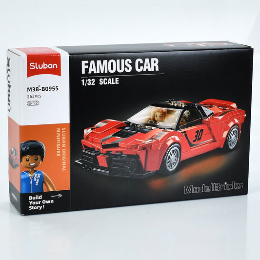 Sluban Building Blocks - ModelBricks- Racing Car 262pcs