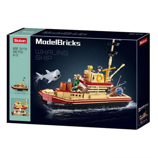 ModelBricks- The Great Shark 592pcs