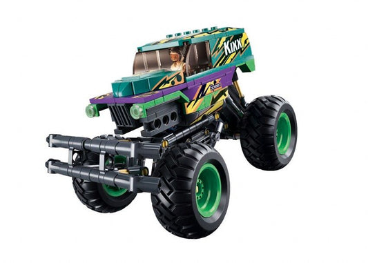 Sluban - Powerbricks - Off-Road Vehicle (Pull Back) (252 Pcs) - Age +6 | سلوبن - قطع التركيب - باور بيريكس - مركبة الطرق الوعرة (سحب للخلف) (252 قطعة) - العمر +6
