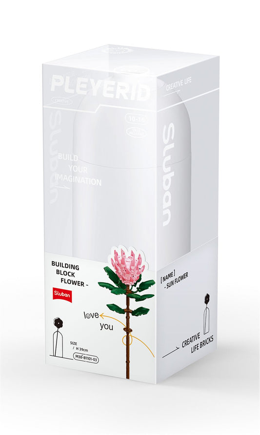 Sluban Building Blocks - Pleyerid-Protea Cynaroides 219pcs