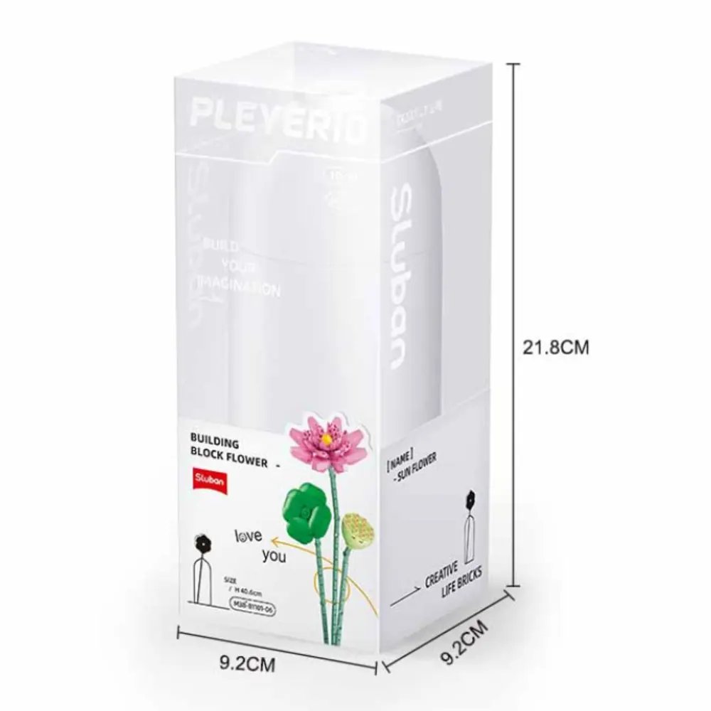 Sluban Building Blocks - Pleyerid-Lotus 258pcs