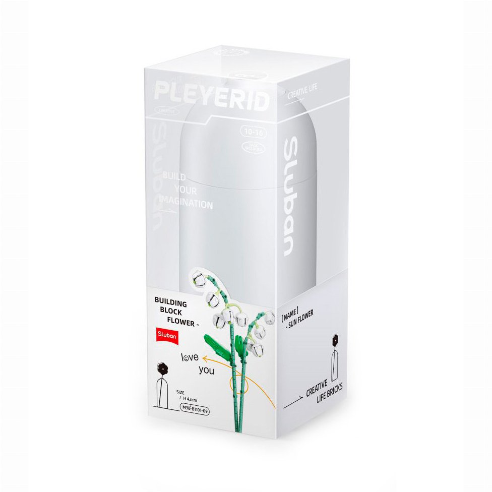 Sluban Building Blocks - Pleyerid-Lilies of the Valley 253pcs