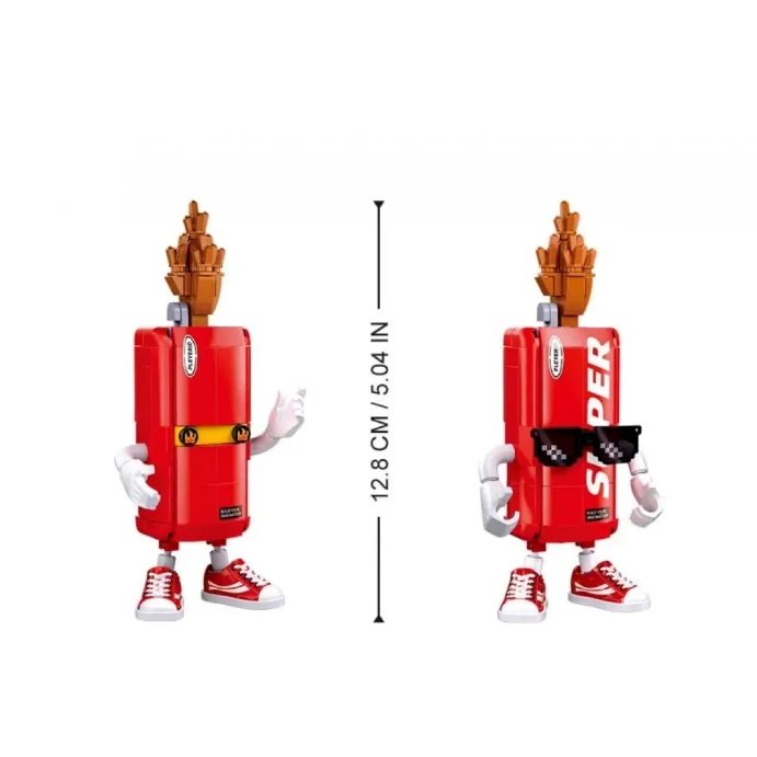 Sluban Building Blocks - Pleyerid-Beverage Man (6 Boxes in 1 Display Box)