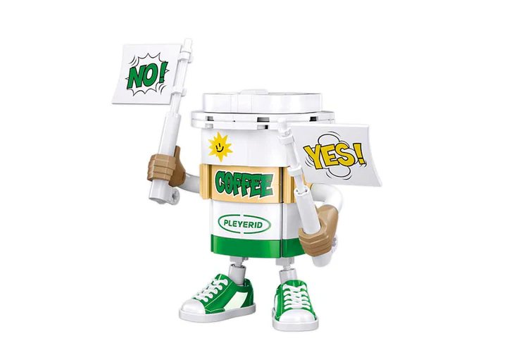 Sluban Building Blocks - Pleyerid-Beverage Man (6 Boxes in 1 Display Box)
