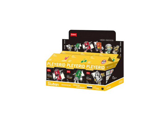 Sluban Building Blocks - Pleyerid-Beverage Man (6 Boxes in 1 Display Box)