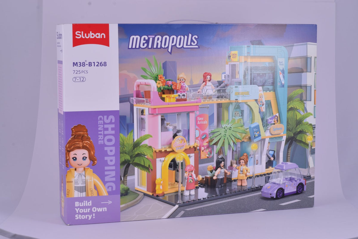 Sluban Building Blocks - Metropolis-D.C. Department Store 718pcs