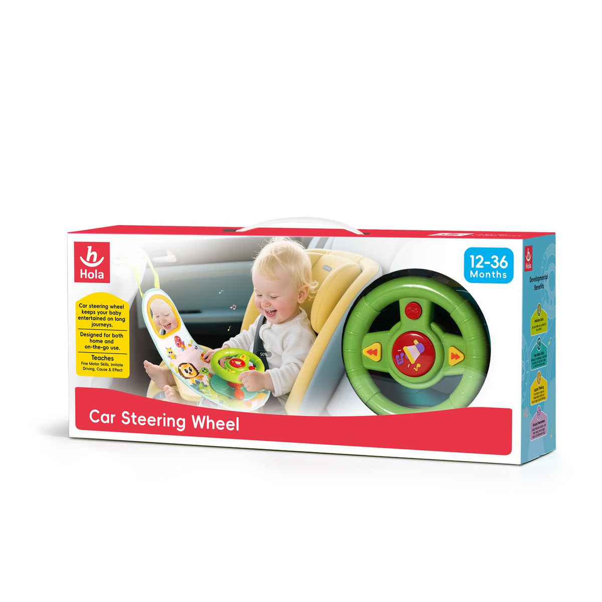 Hola Car Steering Wheel