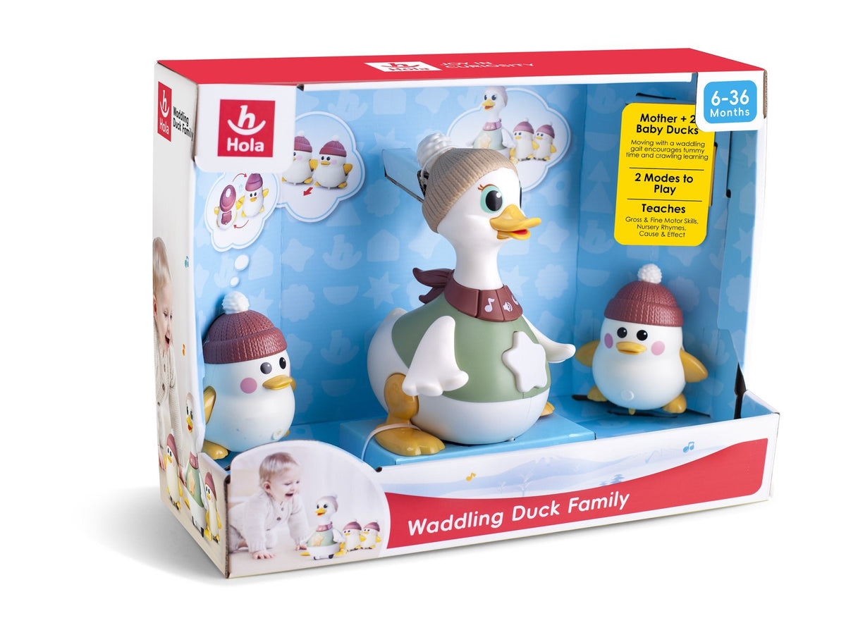 Hola Waddling Duck Family (Swinging) - 3 Pcs