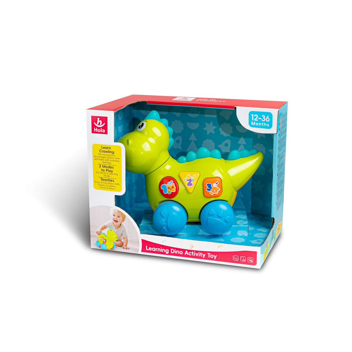 Hola Learning Dino Activity Toy