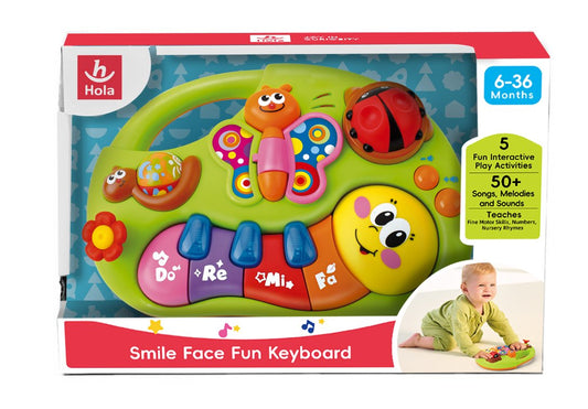 Hola Smile Face Fun Keyboard