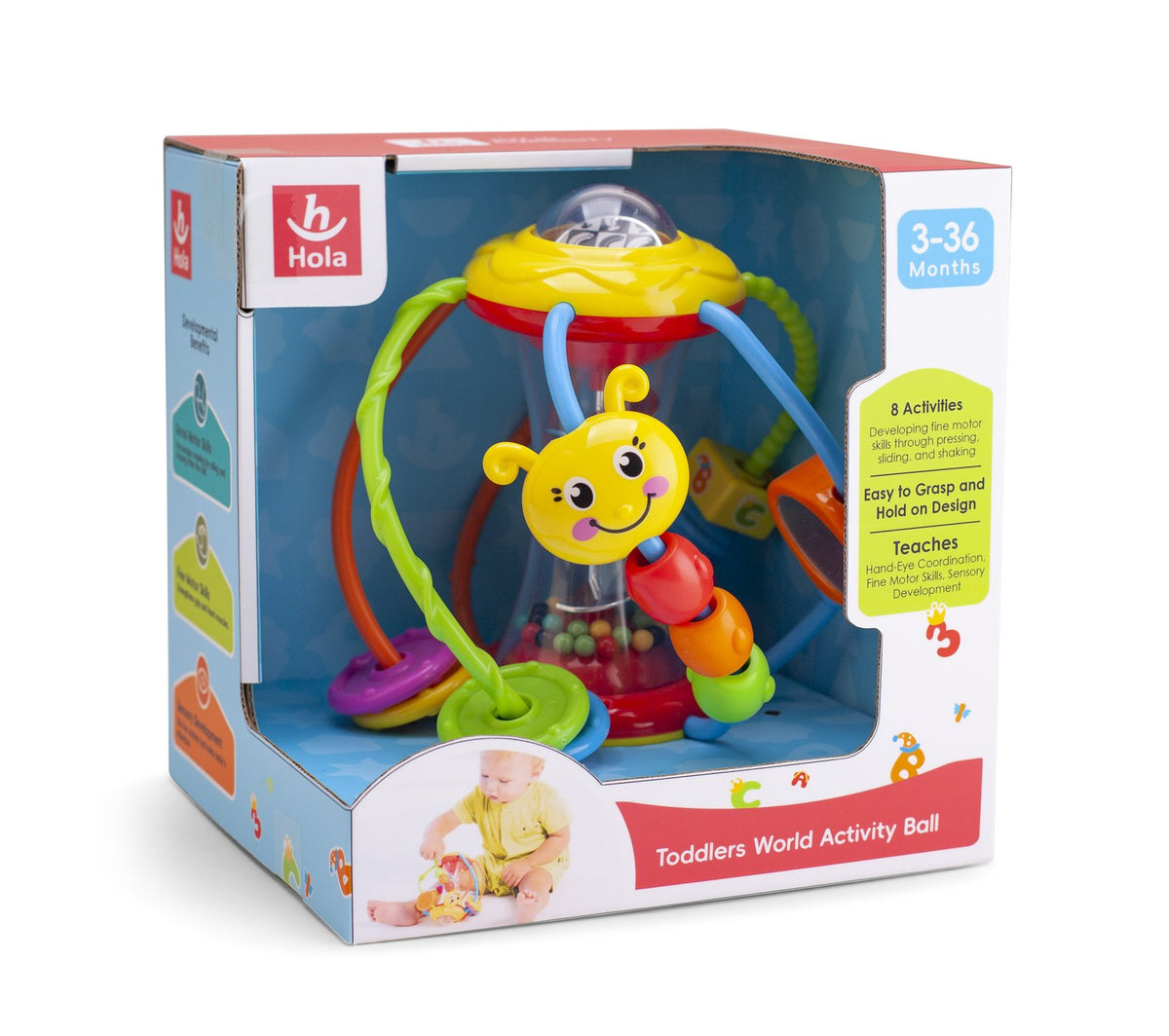 Hola Toddlers World Activity Ball
