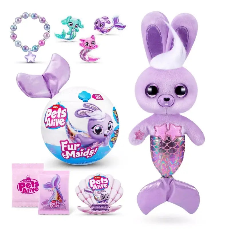 Zuru Pets Alive Furmaids Series 1 Plush Shrink Wrap