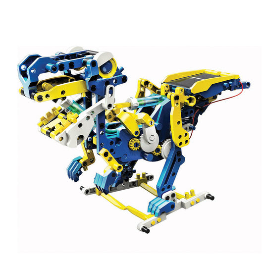 The Source - 12 In 1 Solar Hydraulic Construction Kit - Age 8+ | ذا سورس - طقم البناء الشمسي الهيدروليكي 12 في 1 - العمر 8+