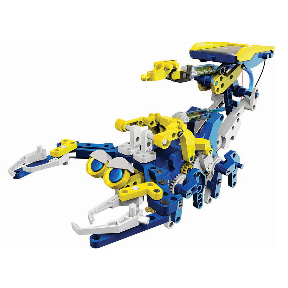 The Source - 12 In 1 Solar Hydraulic Construction Kit - Age 8+ | ذا سورس - طقم البناء الشمسي الهيدروليكي 12 في 1 - العمر 8+