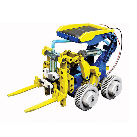 The Source - 12 In 1 Solar Hydraulic Construction Kit - Age 8+ | ذا سورس - طقم البناء الشمسي الهيدروليكي 12 في 1 - العمر 8+