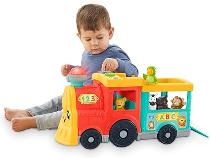 LP SS BIG ANIMAL TRAIN-QE قطار الحيوانات الكبير LP SS Big Animal Train‑QE – لعبة قطار تفاعلية للأطفال