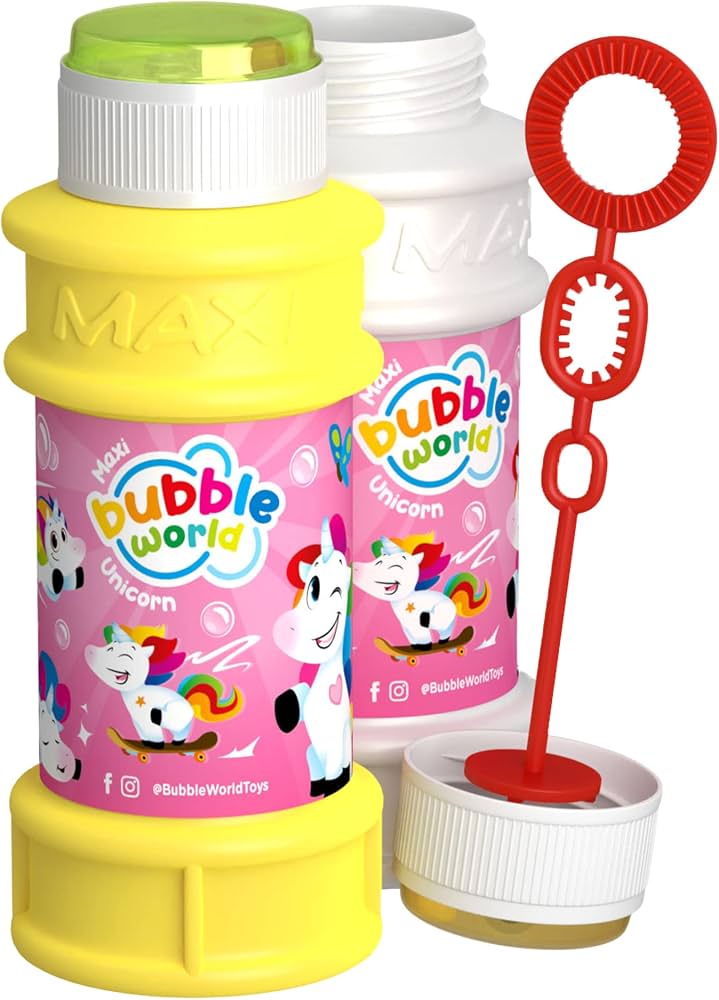 Bubble World - Maxi Unicorn Bubbles 175Ml
