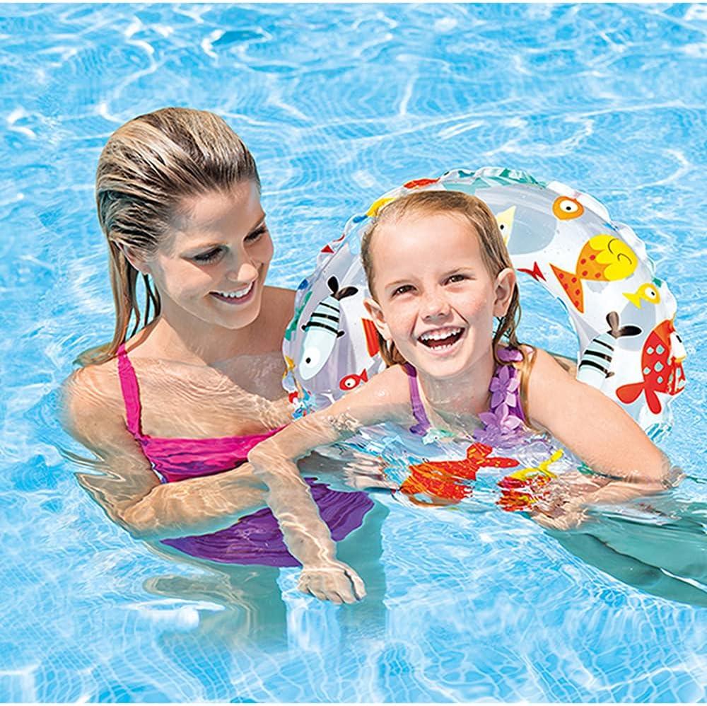 INTEX Lively Rrint Swim Ring 51 cm 3-6 years (Fish)