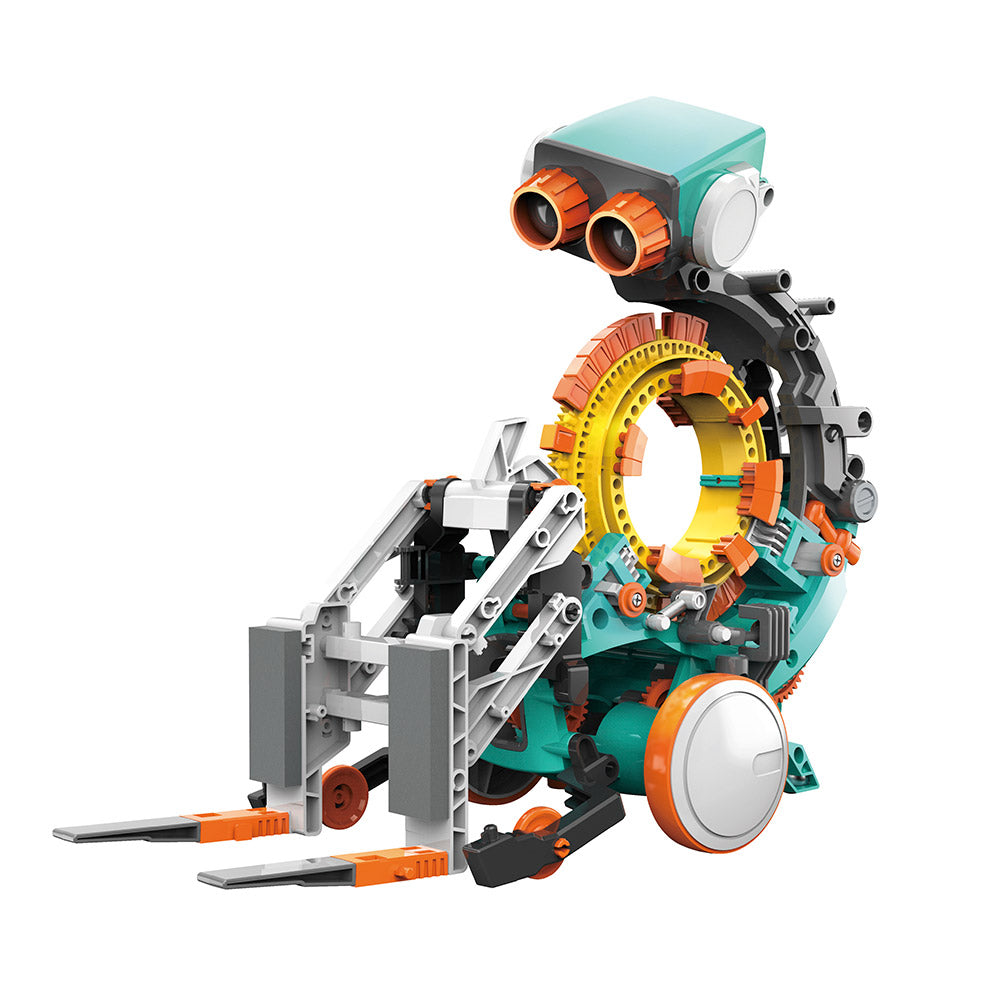 The Source - 5 In 1 Mechanical Coding Robot - Age 8+ | ذا سورس - روبوت ميكانيكي ترميز 5 في 1 - العمر 8+