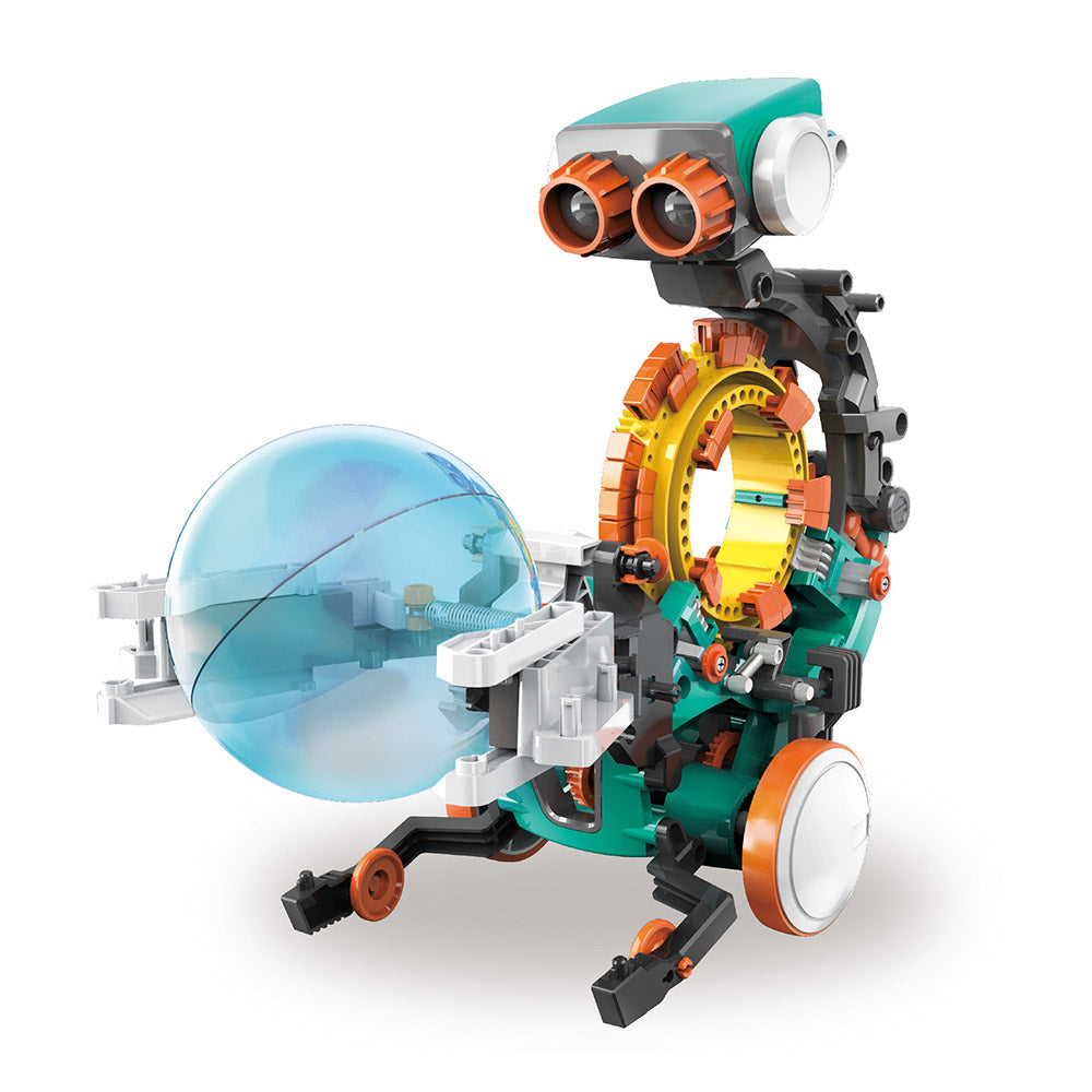 The Source - 5 In 1 Mechanical Coding Robot - Age 8+ | ذا سورس - روبوت ميكانيكي ترميز 5 في 1 - العمر 8+