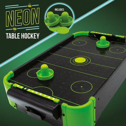The Source - Neon Air Hockey - Age 6+ | ذا سورس - هوكي الهواء النيون - العمر 6+