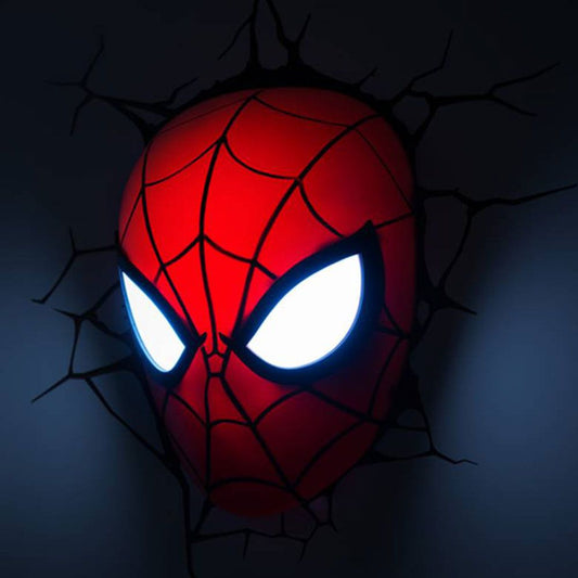 The Source - 3Dl - Marvel Spiderman Head Light | 3Dl - ذا سورس - ضوء رأس سبايدرمان من مارفل
