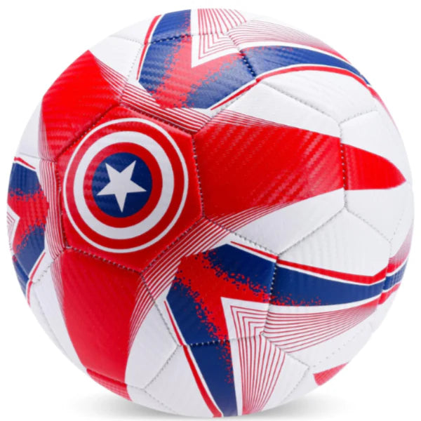 MARVEL AVENGERS CAPTAIN AMERICA CARBON FIBER كرة قدم مارفل أفنجرز كابتن أمريكا كربون فايبر