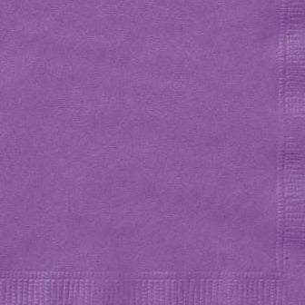 purple Napkins – 20 PCS, Soft Disposable Party Napkins, Elegant & Absorbent for Birthdays, Events & Celebrations مناديل بنفسجي– 20 قطعة، مناديل حفلات ناعمة للاستعمال مرة واحدة، أنيقة وعملية للمناسبات