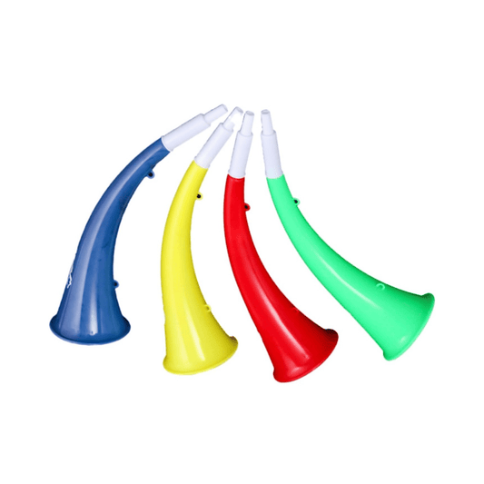 Curved Football Fan Horn Plastic Vuvuzela Colorful بوق تشجيع كرة القدم البلاستيكي المنحني (فوفوزيلا) بألوان زاهية