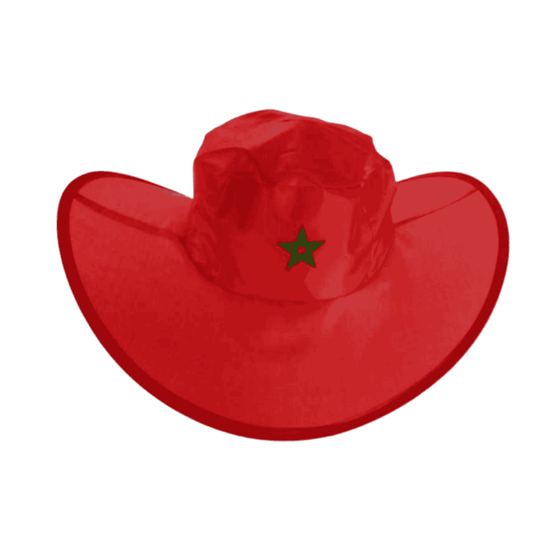 MOROCCO World Cup 2026 Round Hat قبعة دائرية للمغرب – كأس العالم 2026