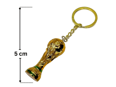 World cup Keychain Football Trophy 5cm ميدالية كأس العالم – مجسم الكأس 5 سم