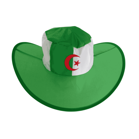 ALGERIA World Cup 2026 Round Hat قبعة دائرية للجزائر – كأس العالم 2026