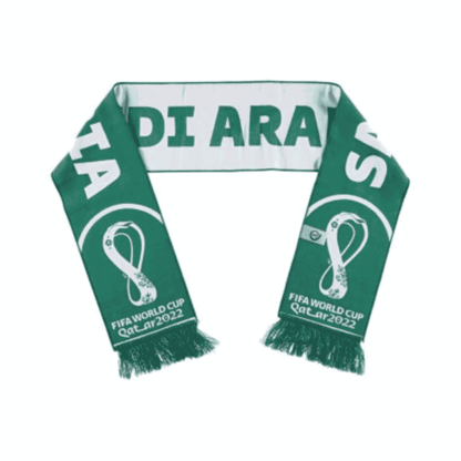 SAUDI-ARABIA World Cup 2026 Scarf 14x135cm وشاح السعودية لكأس العالم 2026