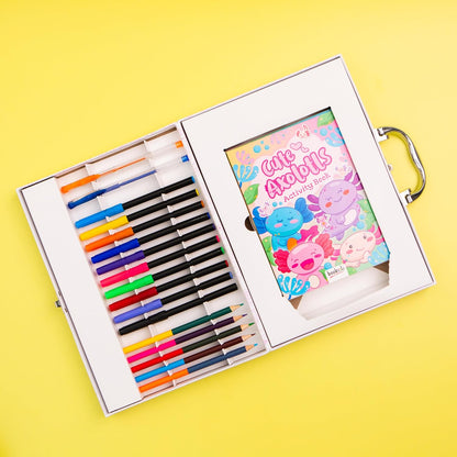 Colour and Carry Activity Kit 7: Cute Axolotl Activity