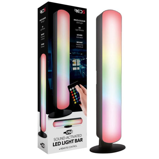 The Source - Led Light Bar - Sound Reactive (USB) | ذا سورس - شريط إضاءة LED - تفاعلي مع الصوت (USB)