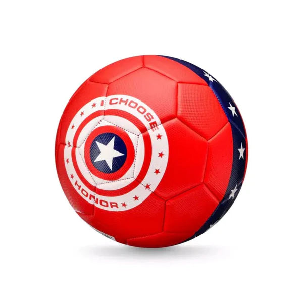 MARVEL CAPTAIN AMERICA RED FOOTBALL كرة قدم مارفل كابتن أمريكا الحمراء