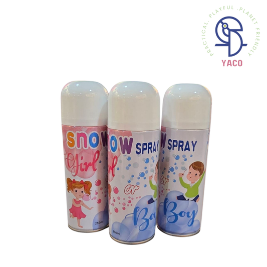 Gender Reveal Snow Spray