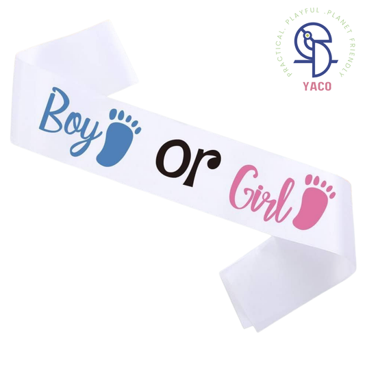 Boy or Girl Sash