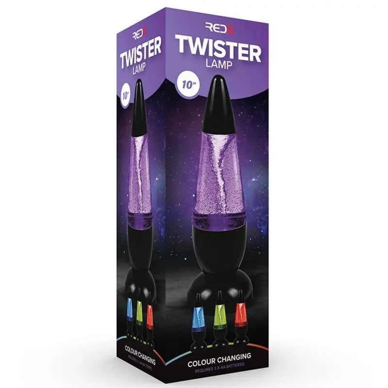 The Source - 10 Twister Lamp (Battery Operated) | ذا سورس - مصباح تويستر 10 بوصة (يعمل بالبطارية)