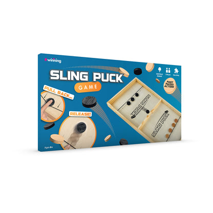 The Source - Sling Puck - Age 10+ | ذا سورس - لعبة لوح المقلاع (باك سلاينج) - العمر 10+